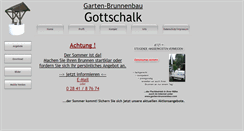 Desktop Screenshot of garten-brunnenbau.com